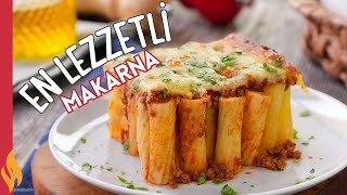 Bildiğiniz Makarnalara Hiç Benzemez 😋 Enfes Sosu ile Fırında Kıymalı Makarna Pasta