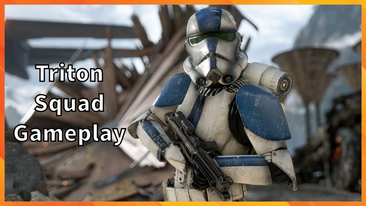 Triton Squad Gameplay Star Wars Battlefront 2