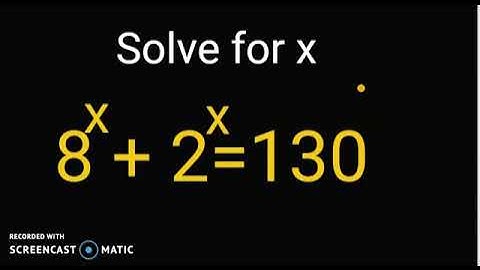 a nice exponential equation rational equations algebra equations equations with fractions #amitmath