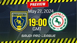 Saudi Pro League | Al-Taawoun vs. Al Ettifaq - prediction, team news, lineups | Preview