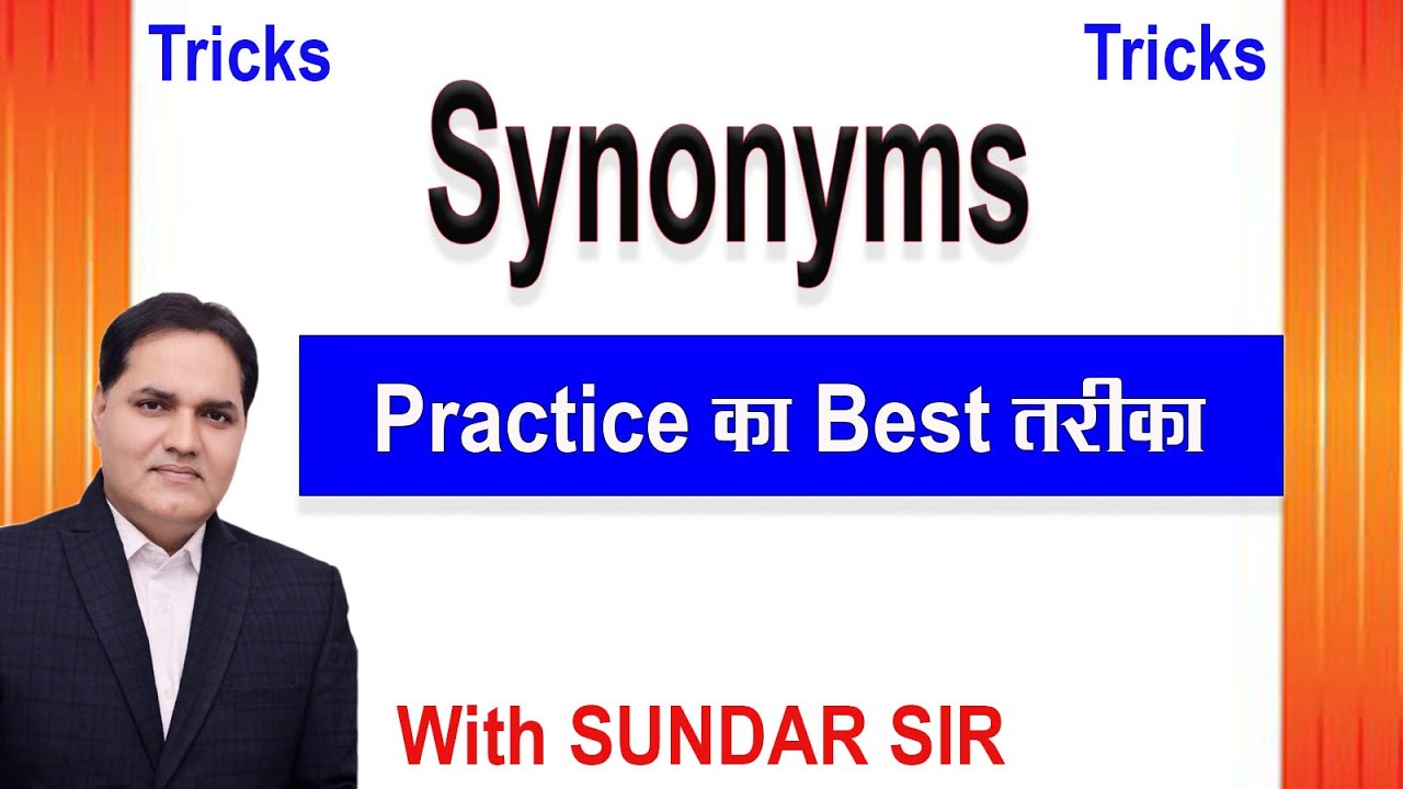 Quick Practice on Synonyms YouTube