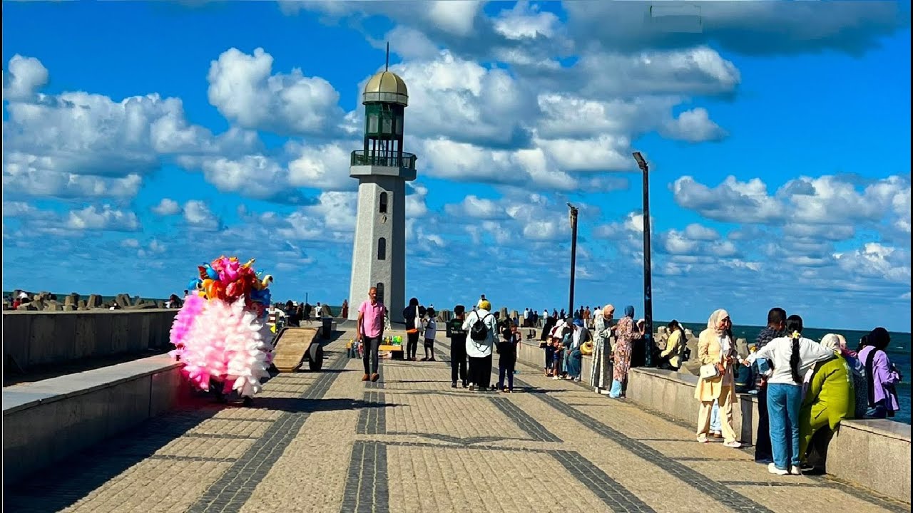 عشاق راس البر.. جوله على كورنيش مصيف رأس البر من البدايه حتى اللسان