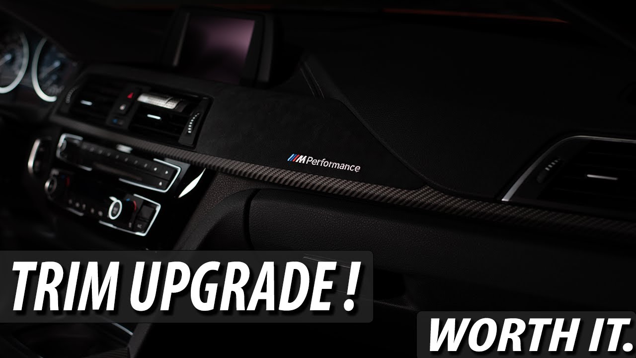 TAKING THE INTERIOR TO THE NEXT LEVEL IN MY BMW F30 340i | M PERFORMANCE TRIM INSTALL