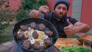 Азербайджанская кухня - Вкусная баранина KABAB