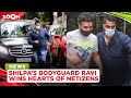 Shilpa Shetty's bodyguard Ravi wins hearts of netizens as he keeps Raj Kundra safe
