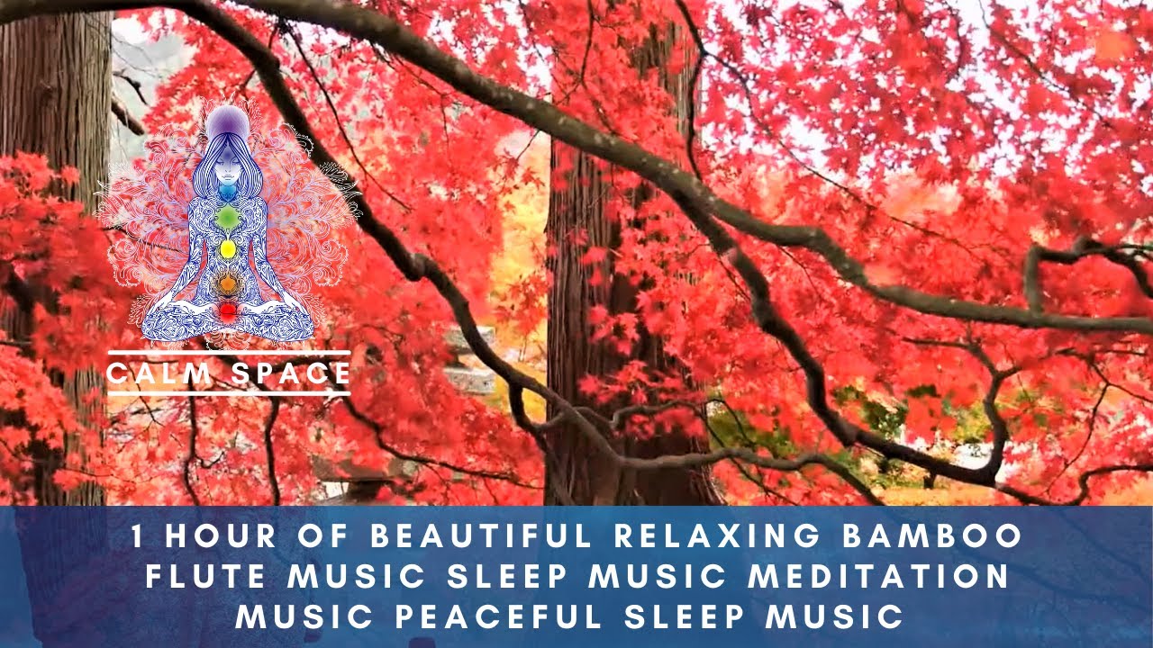 1 HOUR of Beautiful Relaxing Bamboo Flute Music, Sleep Music