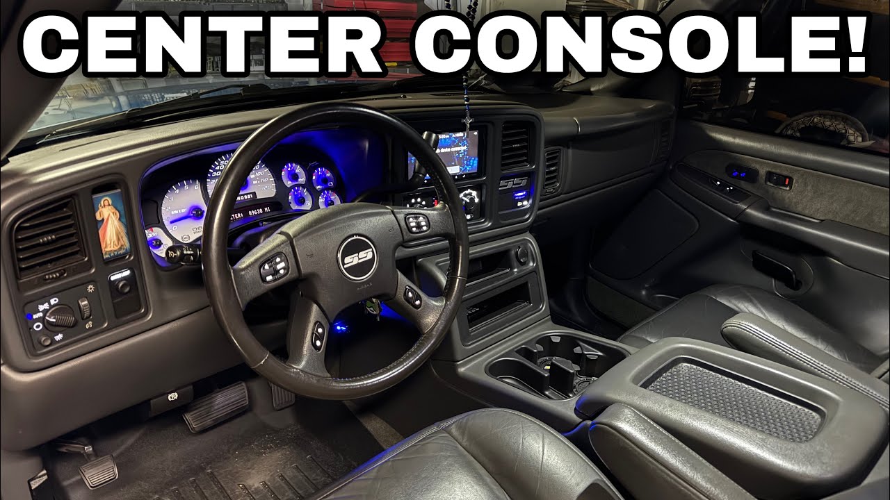 CENTER CONSOLE SWAP FOR MY SILVERADO Z71 SINGLE CAB COMING SOON! - YouTube