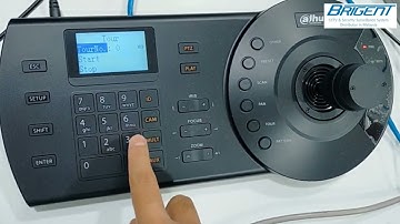 DAHUA - TOUR SETTING DAHUA PTZ USING NKB1000 CONTROLLER