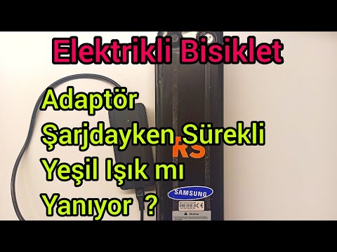 Elektrikli Bisiklet Batarya Yeşil Işık Sorunu Nedir