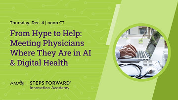 From Hype to Help: Putting Physicians at the Center of AI & Digital Health