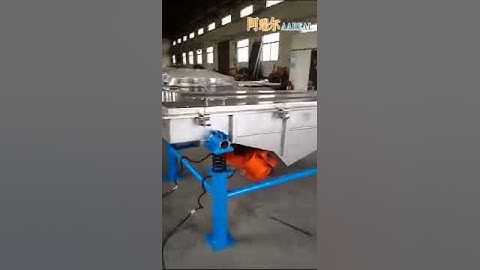 Stainless Steel Linear Vibrating Sieve made by AAREAL Company