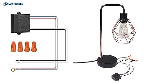 How to Install DEWENWILS Light Dimmer, Touch Lamp Control Module, 3 Levels Sensor Dimming