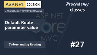 #27 Default route parameter value | Understanding Routing | ASP.NET Core MVC Course