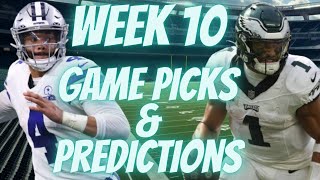 NFL Week 10 Predictions and Picks 2024: ESPN Pick'em Week 10