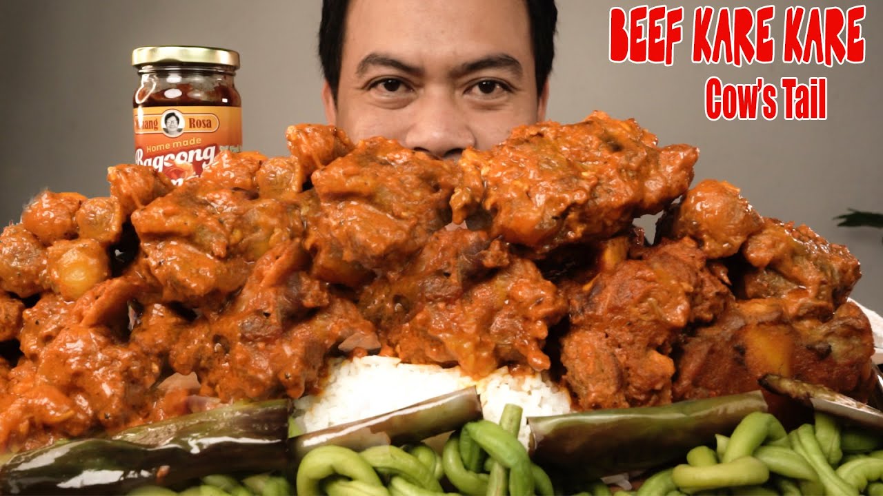 BEEF KARE KARE ( COW'S TAIL ) | ASMR MUKBANG