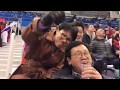 Корейцы поют Катюшу вместе с российским и болельщиками Хоккей Россия - Чехия 3:0 Олимпиада