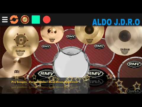 Pra Sempre - Fernandinho | Real Drum App Cover