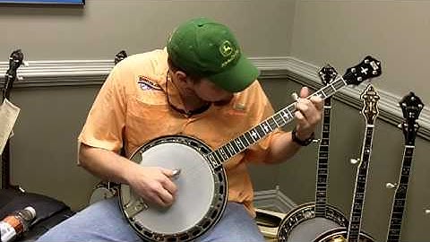 Banjo.com Video: Demo of a new Recording King R36 5-String Banjo