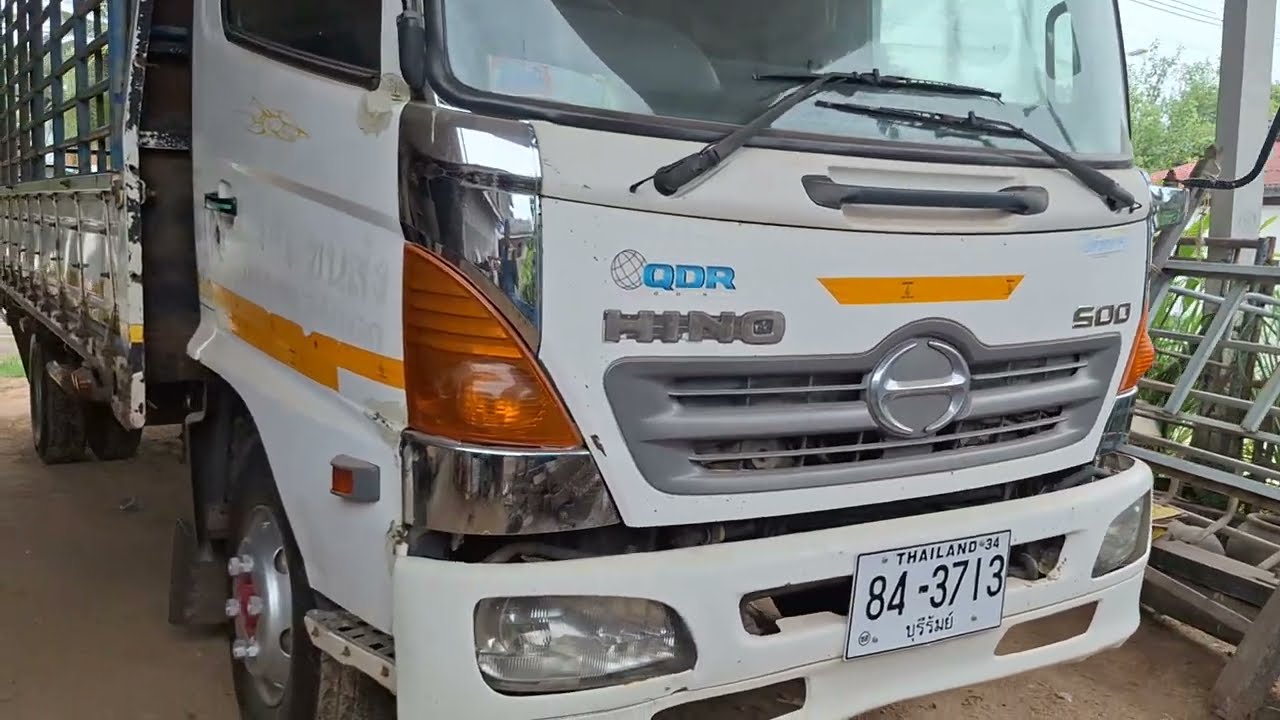 รถฝากขาย Hino fc9j 175 แรงม้า 450,000 บาท ดูรถบุรีรัมย์ 064 สีน้ำเงิน 2878