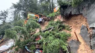 Guerneville landslide prompts evacuation warning