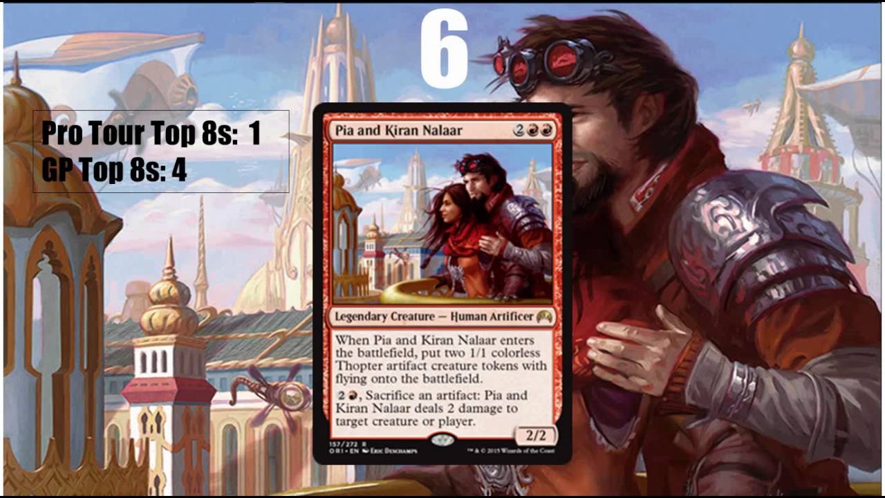 MTG Top 10: Cards Featuring Chandra | Magic: the Gathering | Episode 13