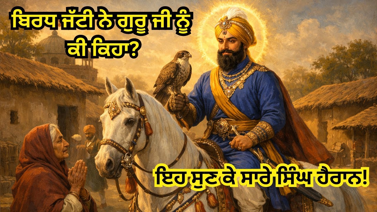 ਇੱਕ ਬਿਰਧ ਜੱਟੀ ਨੇ Guru Gobind Singh Ji ਨੂੰ ਇਹ ਗੱਲ ਕਹੀ… ਸਾਰੇ ਸਿੰਘ ਹੈਰਾਨ ਰਹਿ ਗਏ!