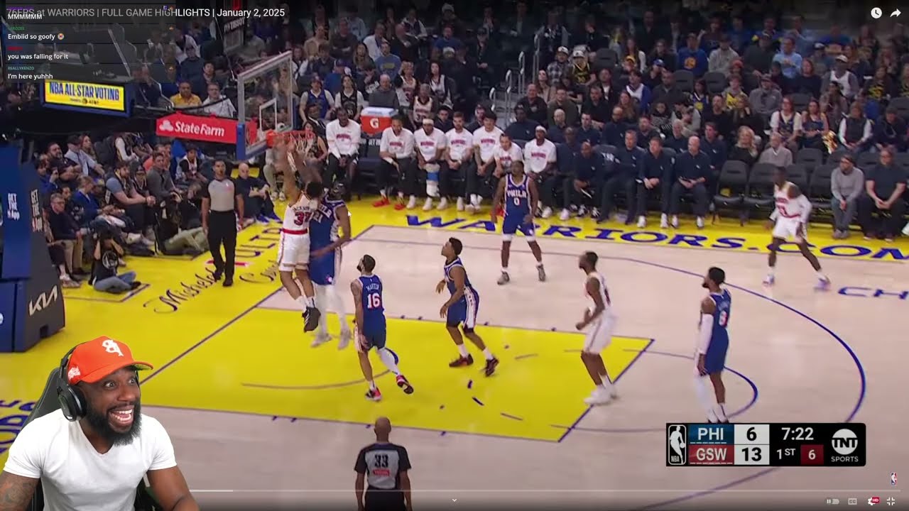 CURRY COULDN’T MISS! Reacting To 76ERS at WARRIORS | FULL GAME HIGHLIGHTS | January 2, 2025