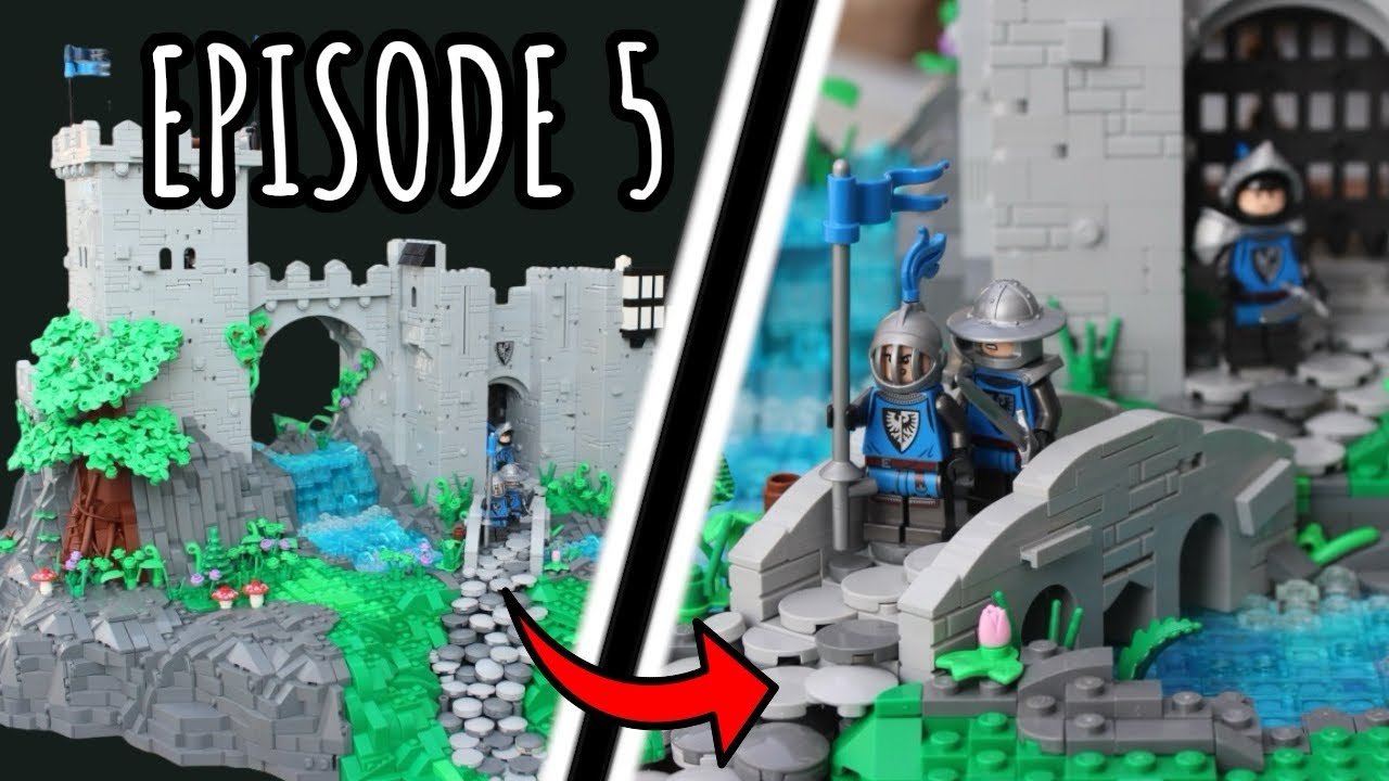 Building a LEGO Castle MOC | Episode 5: The Main Castle 
