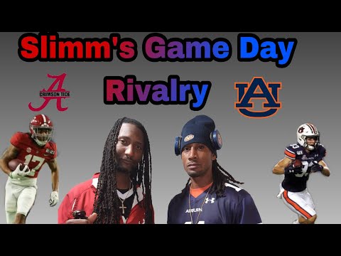 SLIMM HAS GAME DAY WITH HIS RIVAL ALABAMA V/S AUBURN SEE WHO WINS 👊🏾👊🏾🏆