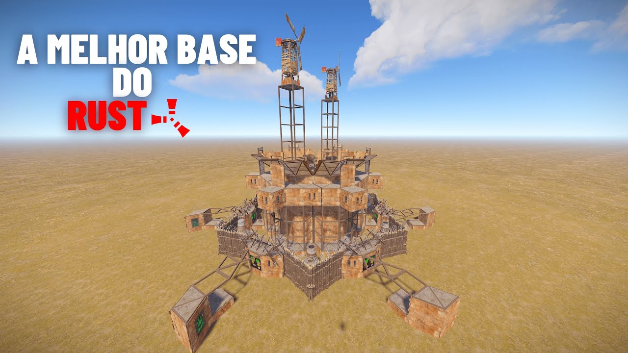 TUTORIAL THE BEST RUST BASE (with 6 external tcs) YouTube
