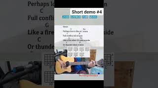 Short demo Part 4 #acousticguitarlessons #learntojam #musictutorial #chords