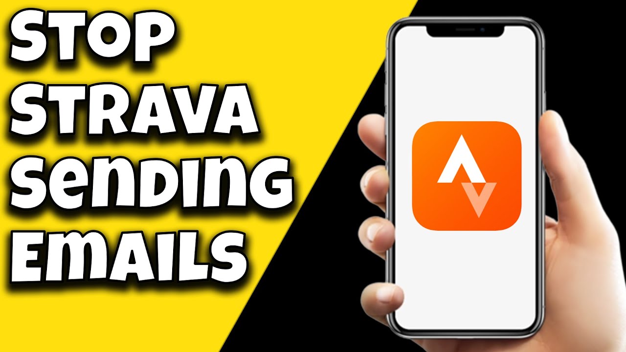 How To Stop Strava Sending Emails