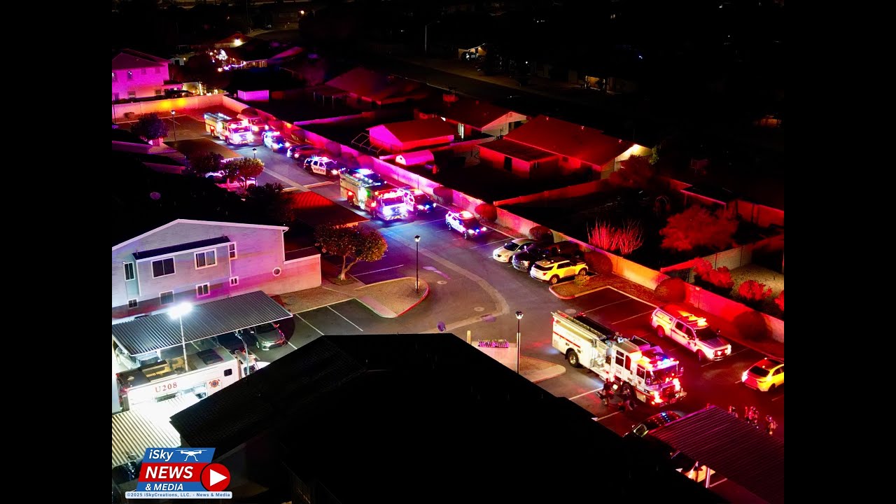 Breaking News: Mesa Apartment Fire Displaces Residents & Injures Two ...