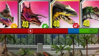 [Jurassic World The Game] - 》Part 17《 (4 Max Superhybrids and Code 19 Back)