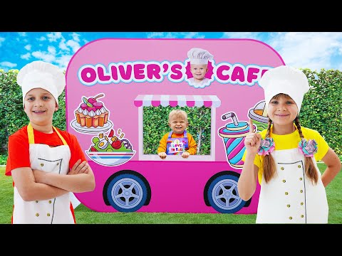 Roma and Diana visit Olivers Cafe