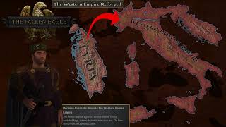 Ck3 Fallen Eagle Restoring The Roman Empire As The Last Western Roman Emperor
