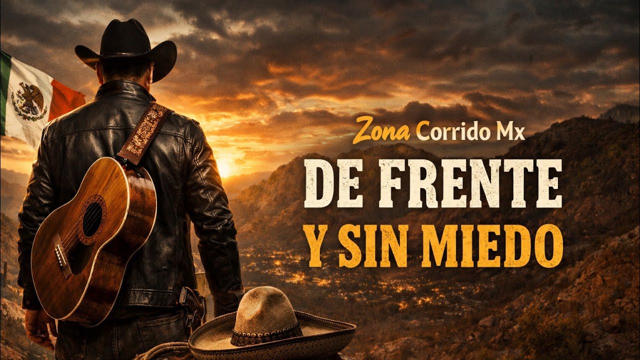 Zona Corrido Mx - De Frente y Sin Miedo (Lyrics Video) - YouTube