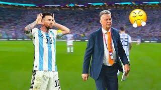 The Day Lionel Messi Showed Louis Van Gaal Who Is The Boss