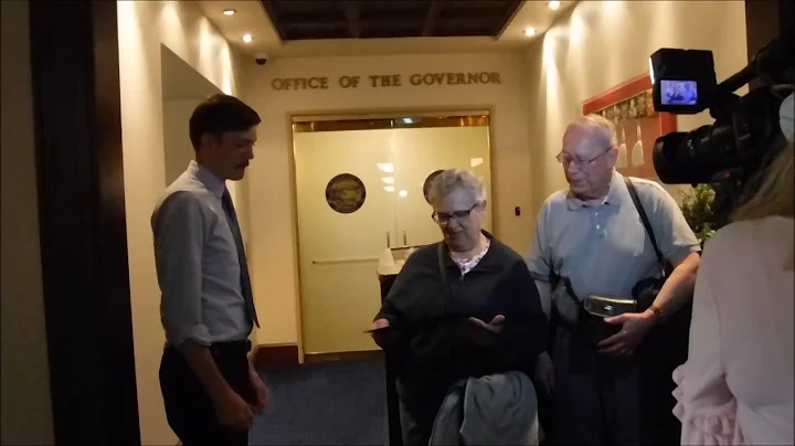 Jerry & Delores Kallenberger 50th State Capitol visit Juneau, AK