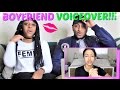 Liza Koshy "MY BOYFRIEND DOES MY VOICEOVER | Parody" REACTION!!!