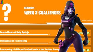 All week 2 challenges guide - fortnite chapter season 4