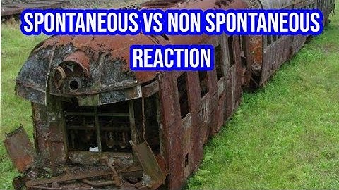 Spontaneous vs Non spontaneous reaction | lecture 2 | Inter part 1 | Ch 7