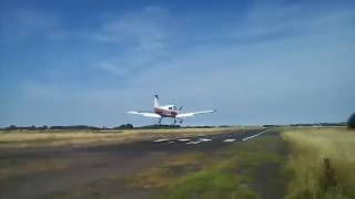Low Pass-Landing At Eshott