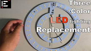 How to replace a circular fluorescent tube with an LED lighting | ติดตั้งหลอด LED อีฟ(Eve)แบบกลม