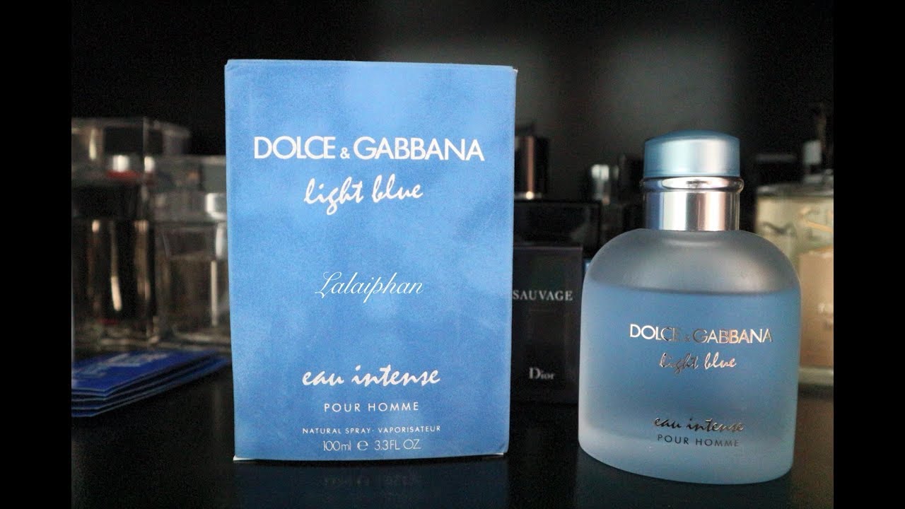 รีวิวน้ำหอม DOLCE \u0026 GABBANA LIGHT BLUE EAU 