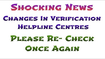 New Nodal Centres For Documents Verification 2019 || K- CET