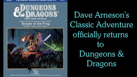 RPG Retro Review: DA2 Temple of the Frog