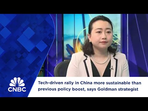 Tech-driven rally in China more sustainable than previous policy boost, says Goldman strategist Episode cover