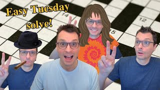 A QUICK SOLVE!  Tuesday New York Times Crossword puzzle.