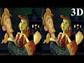 Tales of Monkey Island 3D video 1 SBS VR box google cardboard